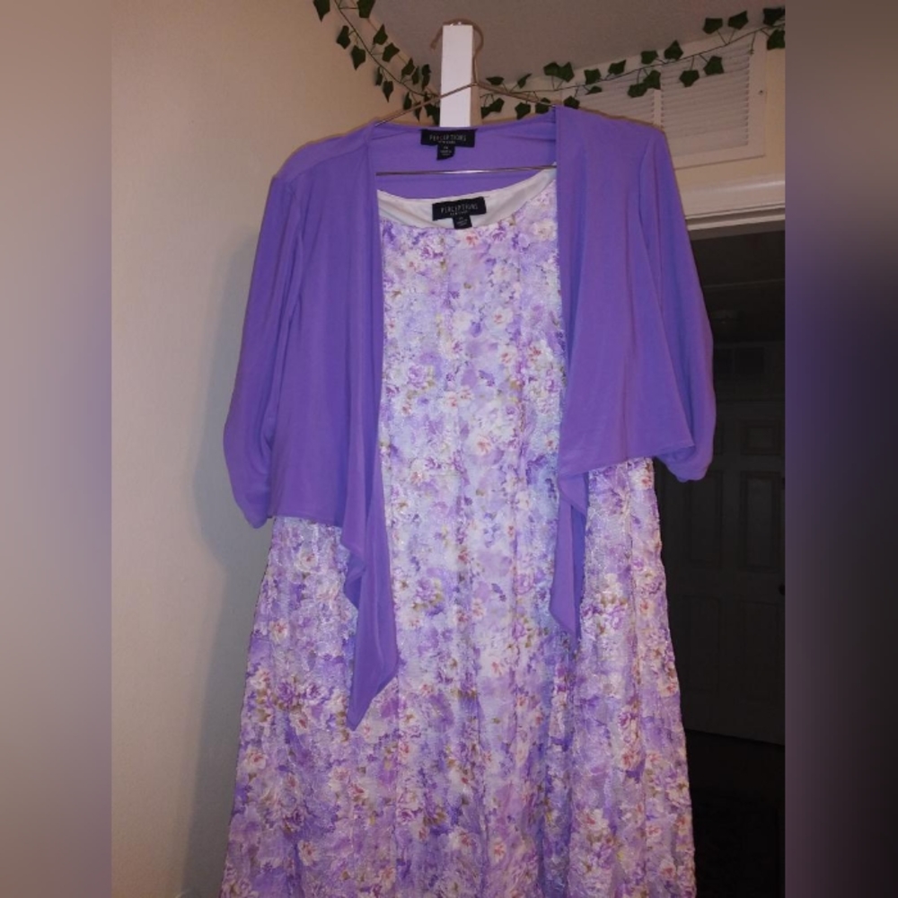 Perceptions Floral Dress with jacket